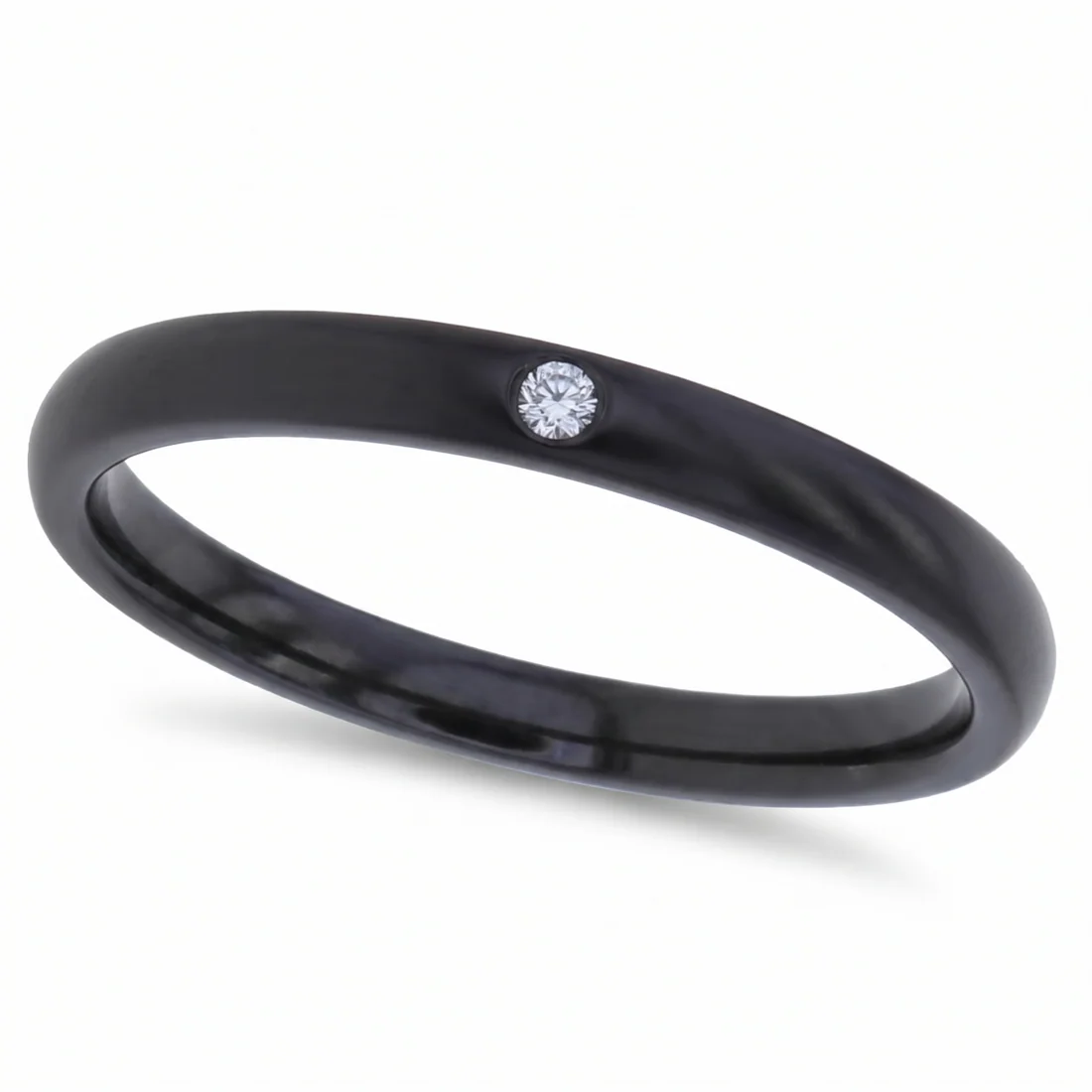 Scattered set, Diamonds flush set at irregular intervals, not in a line.